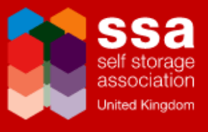 ssa logo white | Self Storage Association Logo
